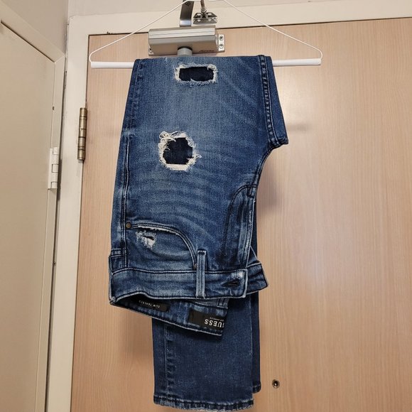 VINTAGE GUESS LOS ANGELES JEANS, SIZE 32!!! - Picture 2 of 6